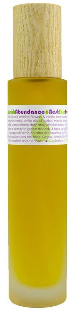 Organic Best Skin Ever All-In-One Facial Cleanser, Exfoliator & Moisturizer - Wildcrafted Vegan Clean Beauty | Natural Lavender Facial Wash for Dry, Sensitive & Acne-Prone Skin | Morning & Night Skincare Routine (3.38 fl oz/100ml)