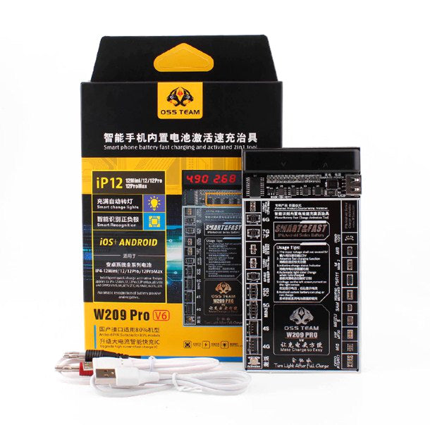 OSS Team W209 Pro V6 Battery Activation Tool for iPhone 12 Pro Max & Android Phones - Repair & Replace iPhone Battery with Ease | Perfect for DIY Phone Repair & Tech Enthusiasts