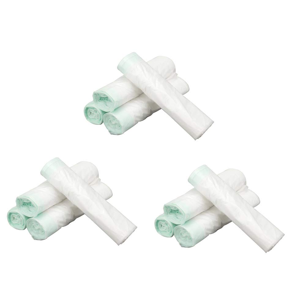 Richohome 120 Pack Disposable Potty Liners with Drawstring - Portable Toilet Bags for Baby Potty Training Seat, Travel & Camping - Leak-Proof & Easy Clean Up for Home, Diaper Pail & Outdoor Use