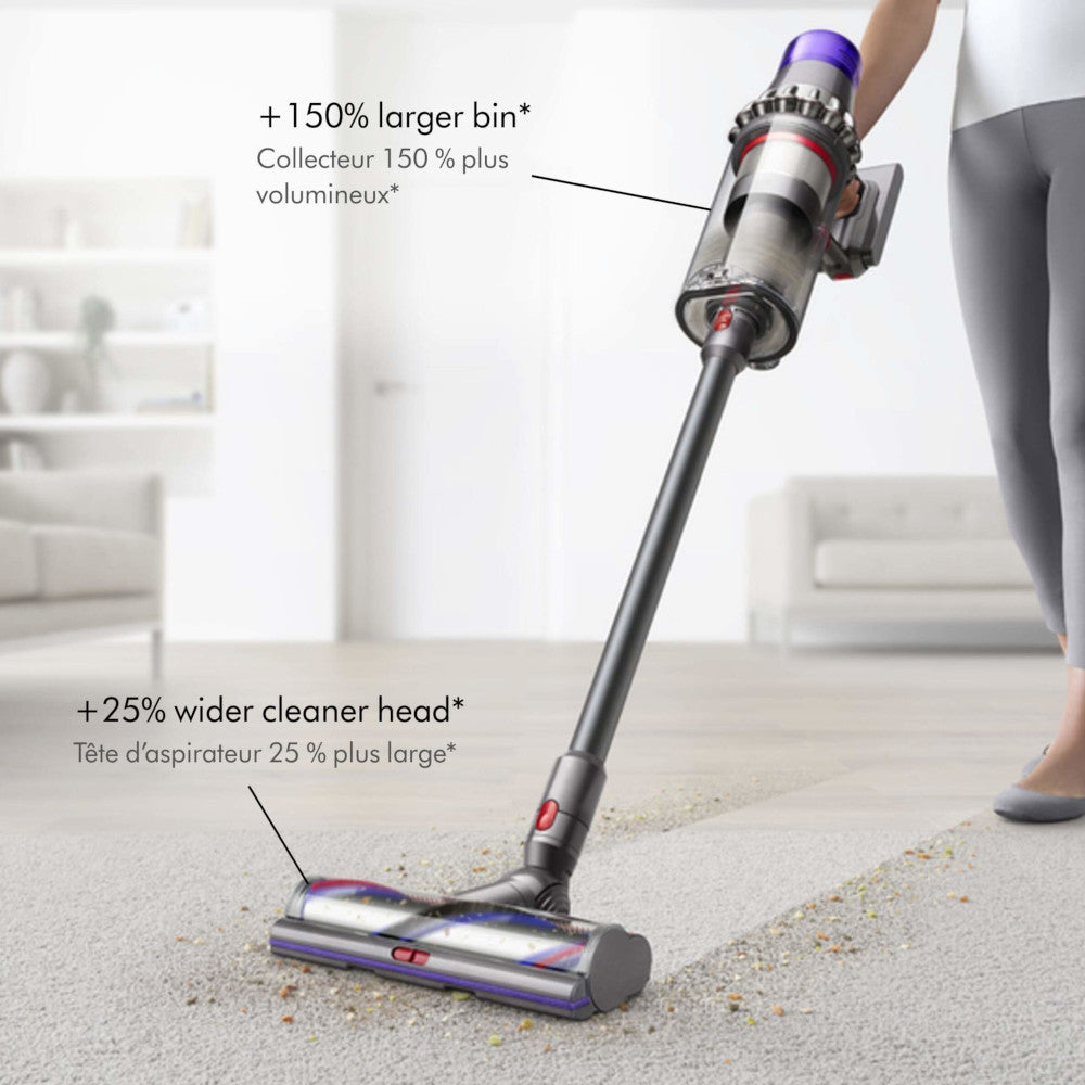 Refurbished Dyson Outsize Plus Cordless Vacuum Cleaner - Excellent Condition with 1 Year Warranty | Powerful Suction for Large Homes & Pet Hair Removal