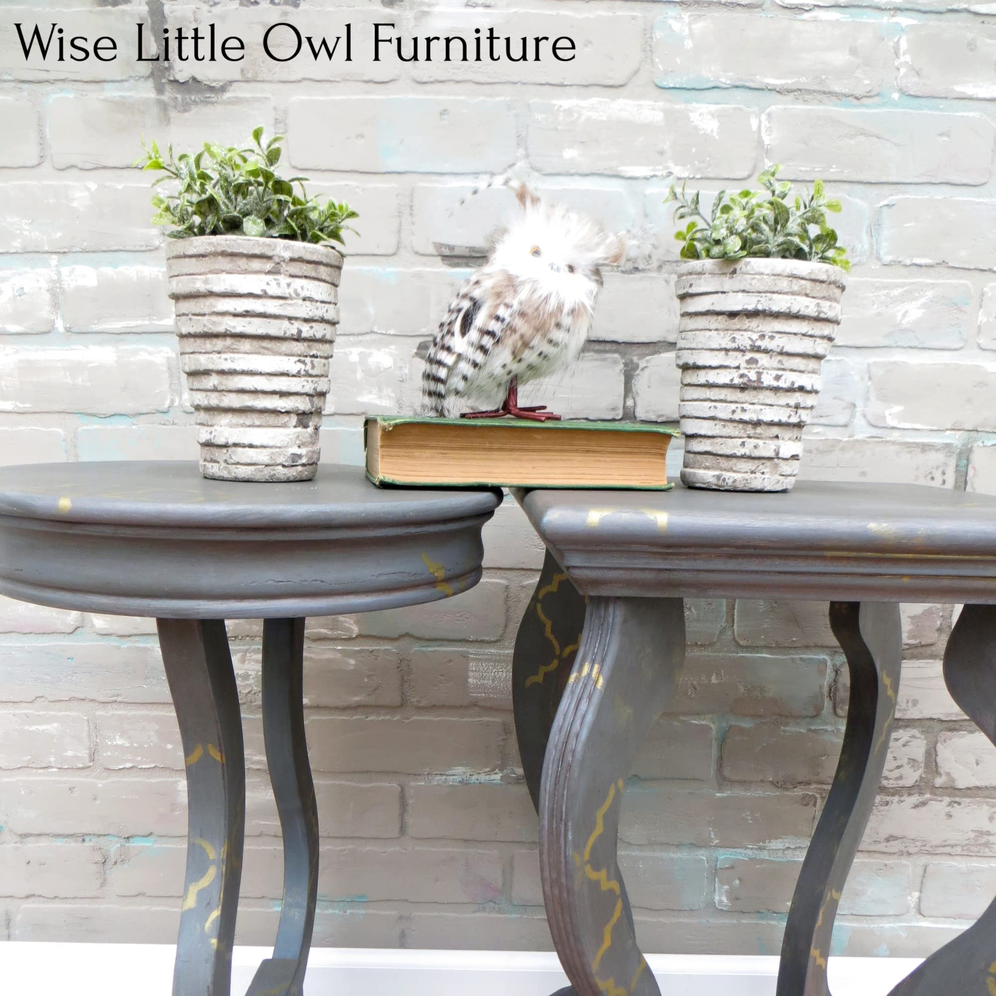 Dixie Belle Chalk Mineral Paint - Mason Dixon Gray (16oz) | Matte Charcoal Gray Furniture Paint for DIY Projects | Perfect for Upcycling Tables, Chairs & Home Decor