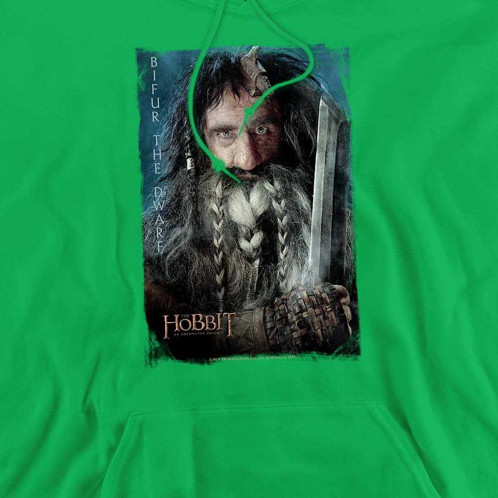 The Hobbit Bifur Hoodie - Unisex Pullover for Fans & Cosplay