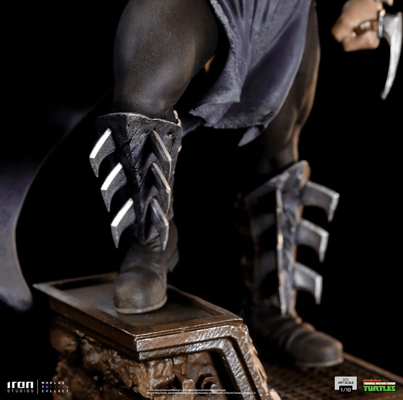 Iron Studios TMNT Shredder BDS Art Scale 1/10 Statue - Teenage Mutant Ninja Turtles Villain Collectible for Display & Home Decor