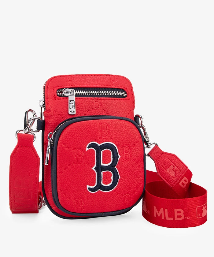 MLB Boston Red Sox Mini Crossbody Bag for Women & Men - Official Licensed Baseball Purse - Perfect for Games, Concerts & Travel Accessories