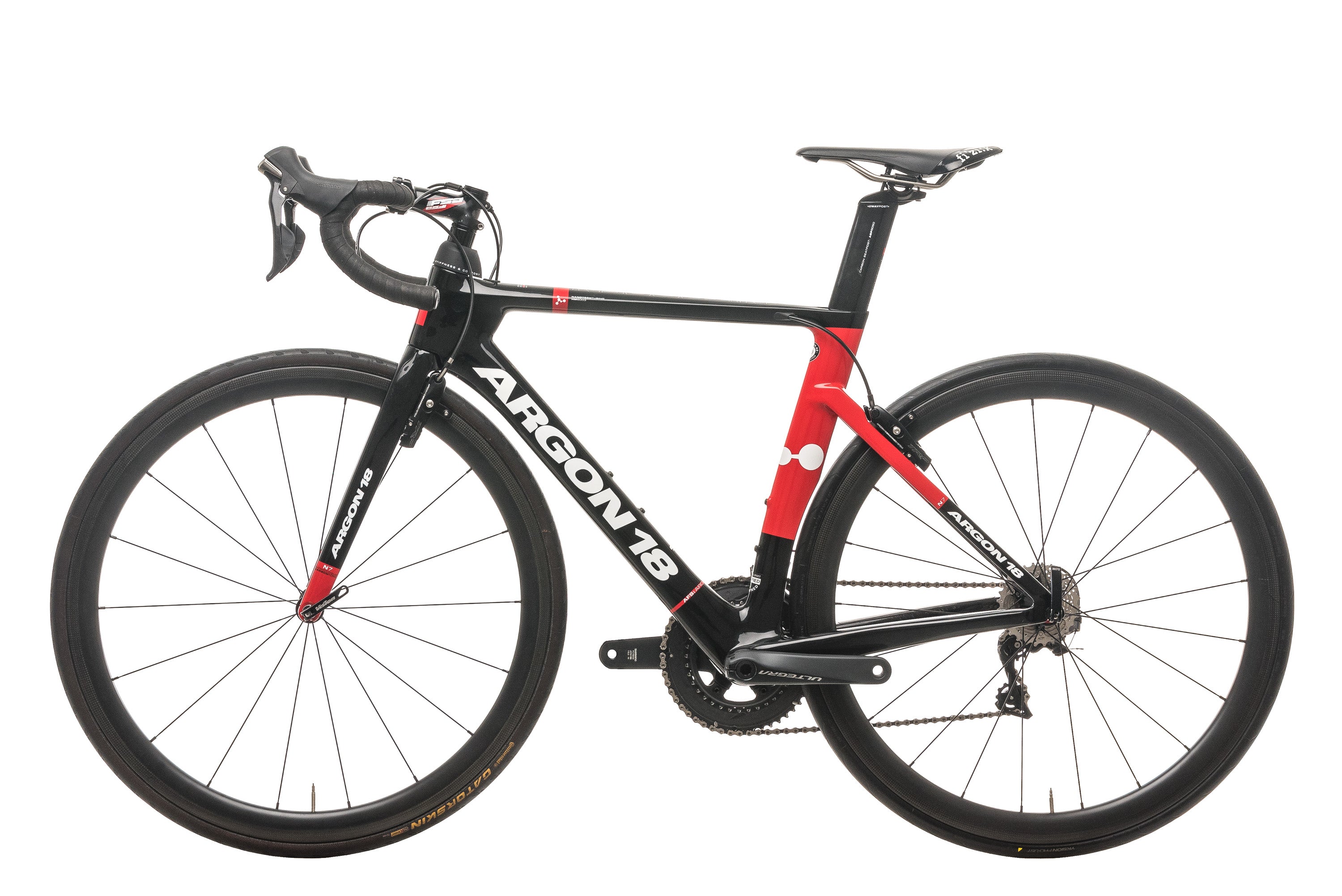 Argon 18 Nitrogen Road Bike 2017 - Lightweight Carbon Frame, Small Size for Men & Women - Perfect for Racing, Commuting & Long-Distance Cycling