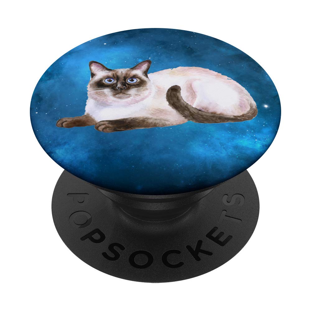 Watercolor Siamese Cat Painting - Unique Gift for Cat Lovers | Perfect for Home Decor, Wall Art & Cat-Themed Gifts