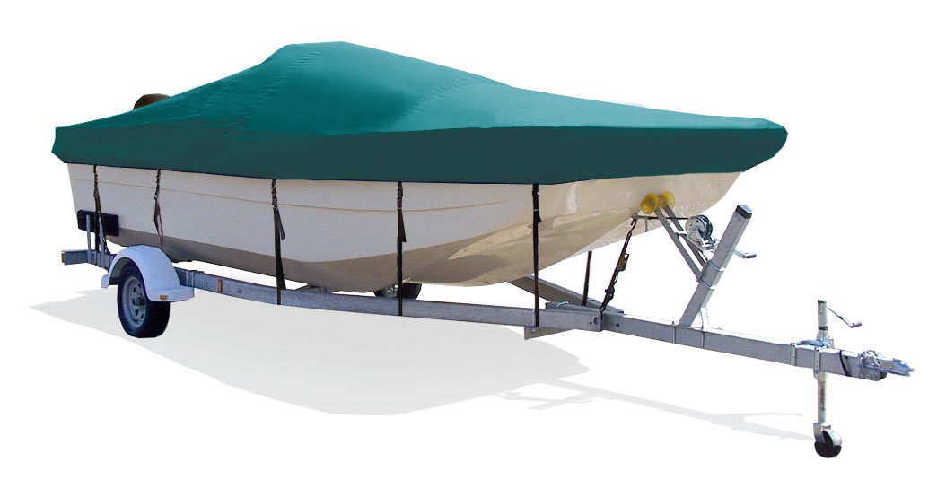 Taylor Made Products Trailerite Deck Boat Cover - Waterproof & UV Resistant Boat Cover for Deck Boats - Perfect for Outdoor Storage & Marine Protection