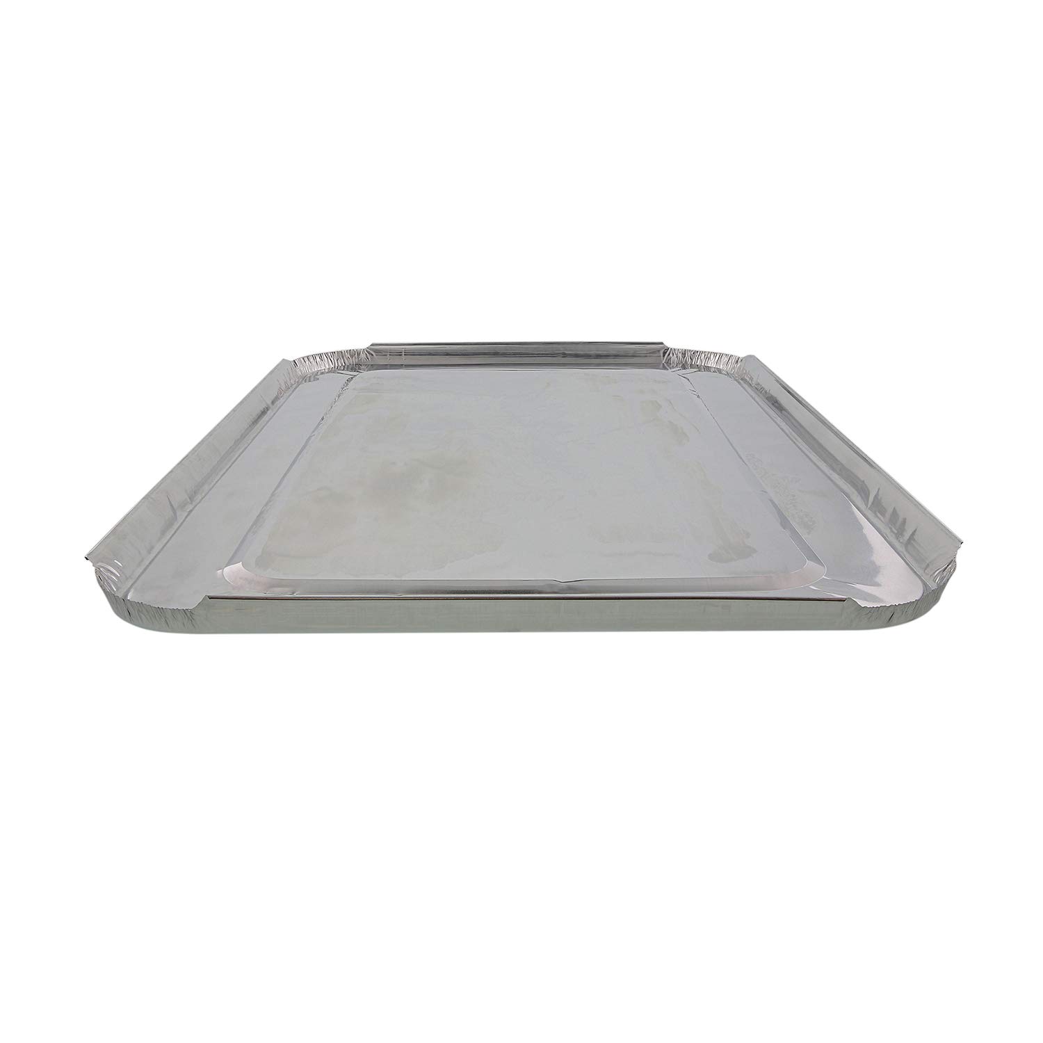 Royal Disposable Aluminum Foil Lids for Full Size Pans - 50 Pack | Heavy-Duty, Leak-Proof & Oven-Safe | Perfect for Catering, Baking & Food Storage