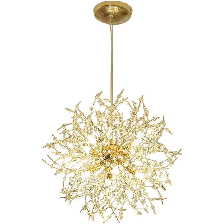 Modern LED Pendant Light in Firework Design - Elegant Ceiling Lighting Fixture for Living Room, Dining Room, and Bedroom Decor