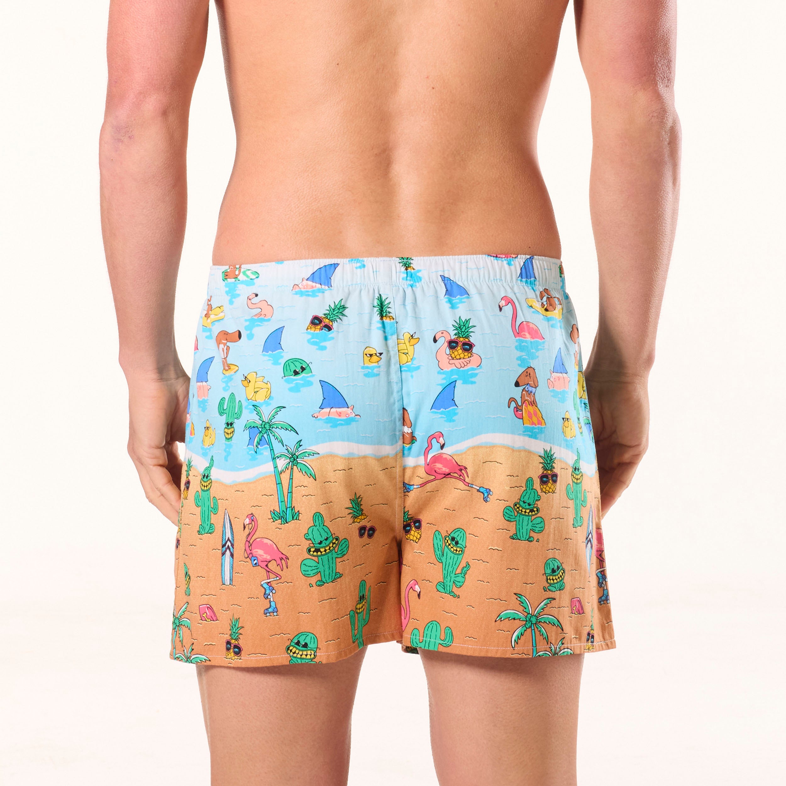 Men's Mitch Dowd Signature Cotton Boxer Shorts - Soft Breathable Underwear for All-Day Comfort - Perfect for Workout, Lounge & Sleep