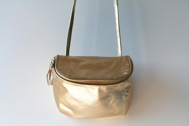 Professional Camera Bag for Photographers - Metallic Gold Waterproof DSLR Shoulder Bag - Perfect for Travel, Wedding & Outdoor Photography