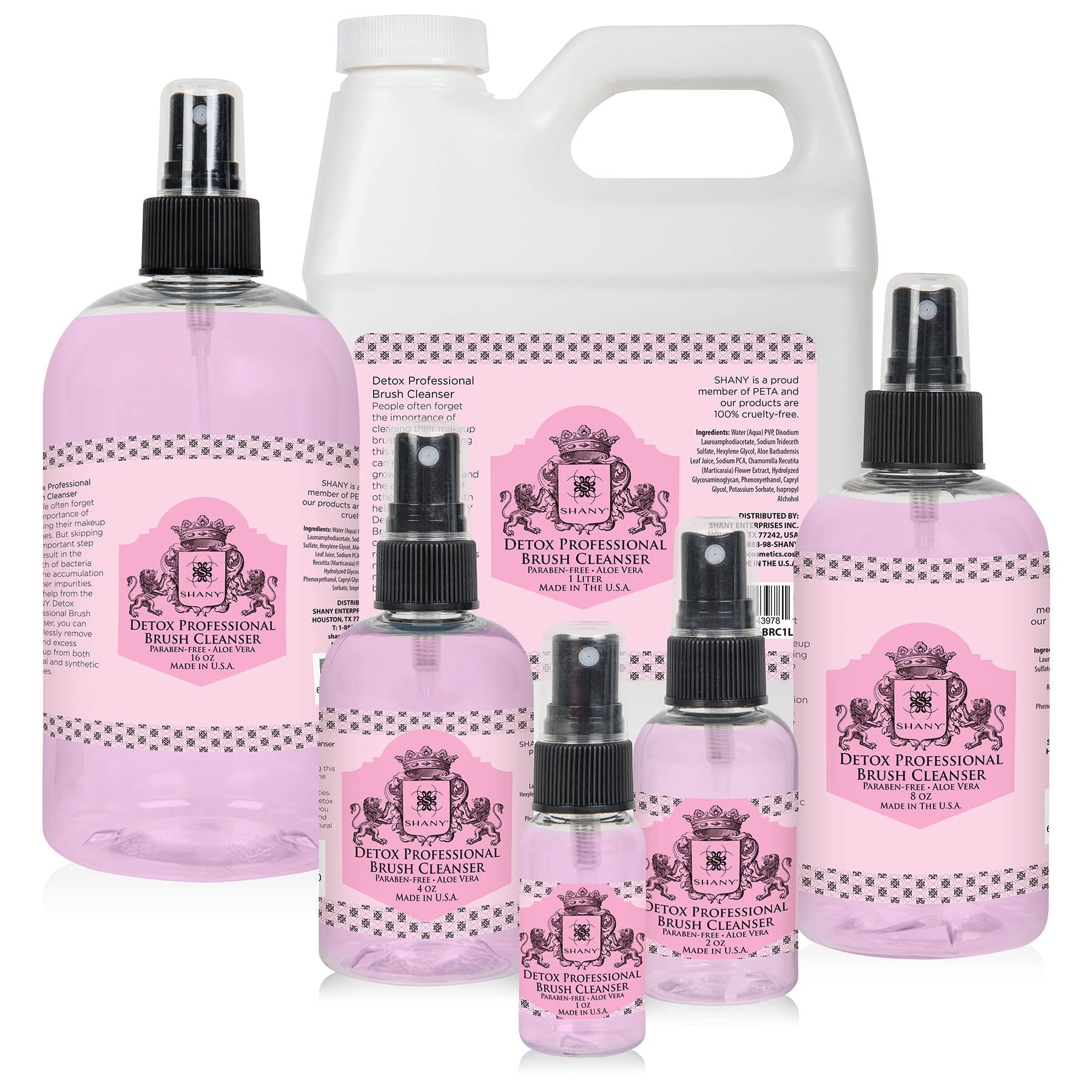 Professional Grade Makeup Brush Cleanser - Fast Drying, Deep Cleaning Formula for All Brush Types | Perfect for Daily Makeup Tool Maintenance & Salon Use