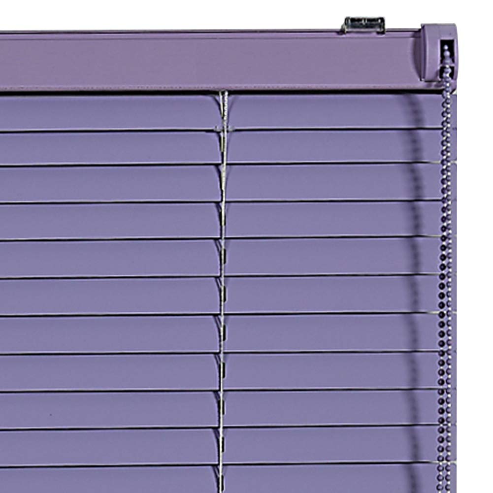 YJFENG Waterproof Aluminum Venetian Blinds - Customizable Roman Curtains with Vertical Slats, UV Protection & Light Blocking for Windows (120x180cm, Purple) - Perfect for Living Room, Bedroom & Office Privacy