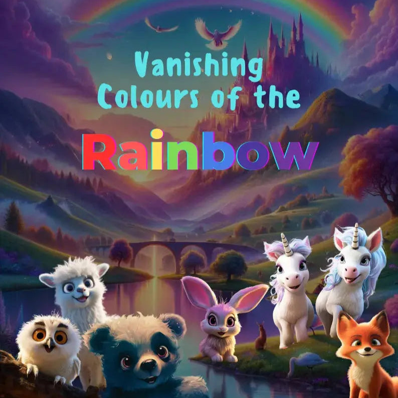 Vanishing Colors of the Rainbow - Children's Bedtime Story eBook with Audio | Perfect for Nighttime Reading & Family Bonding