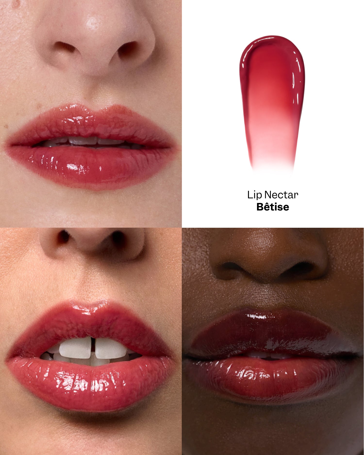 Lip Nectar BÃªtise - Hydrating Lip Gloss with Vitamin E | Plumping & Shiny Finish | Perfect for Daily Wear, Date Nights & Special Occasions