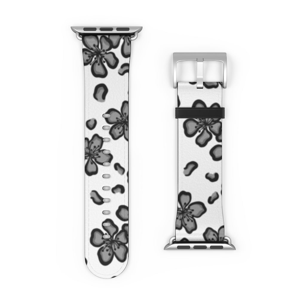Premium Jungle Ulei Apple Watch Band - Soft Silicone Strap for Apple Watch Series 9/8/7/6/SE/5/4/3 - Stylish & Comfortable for Workout, Running, Gym & Daily Wear