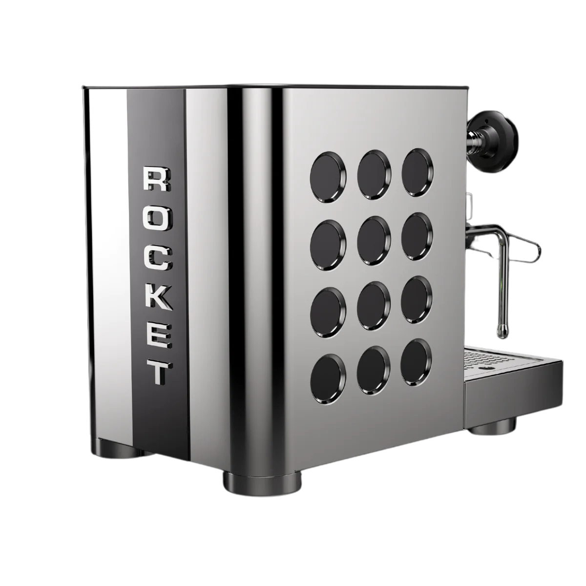 Rocket Espresso Appartamento TCA Stainless Steel Espresso Machine - Premium Home & Office Coffee Maker for Barista-Quality Drinks