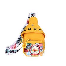 **Cute Cartoon Print Mini Messenger Bag for Kids - Lightweight Phone Pouch & Small Handbag (Mix Colors) - Perfect for School, Travel & Daily Use**