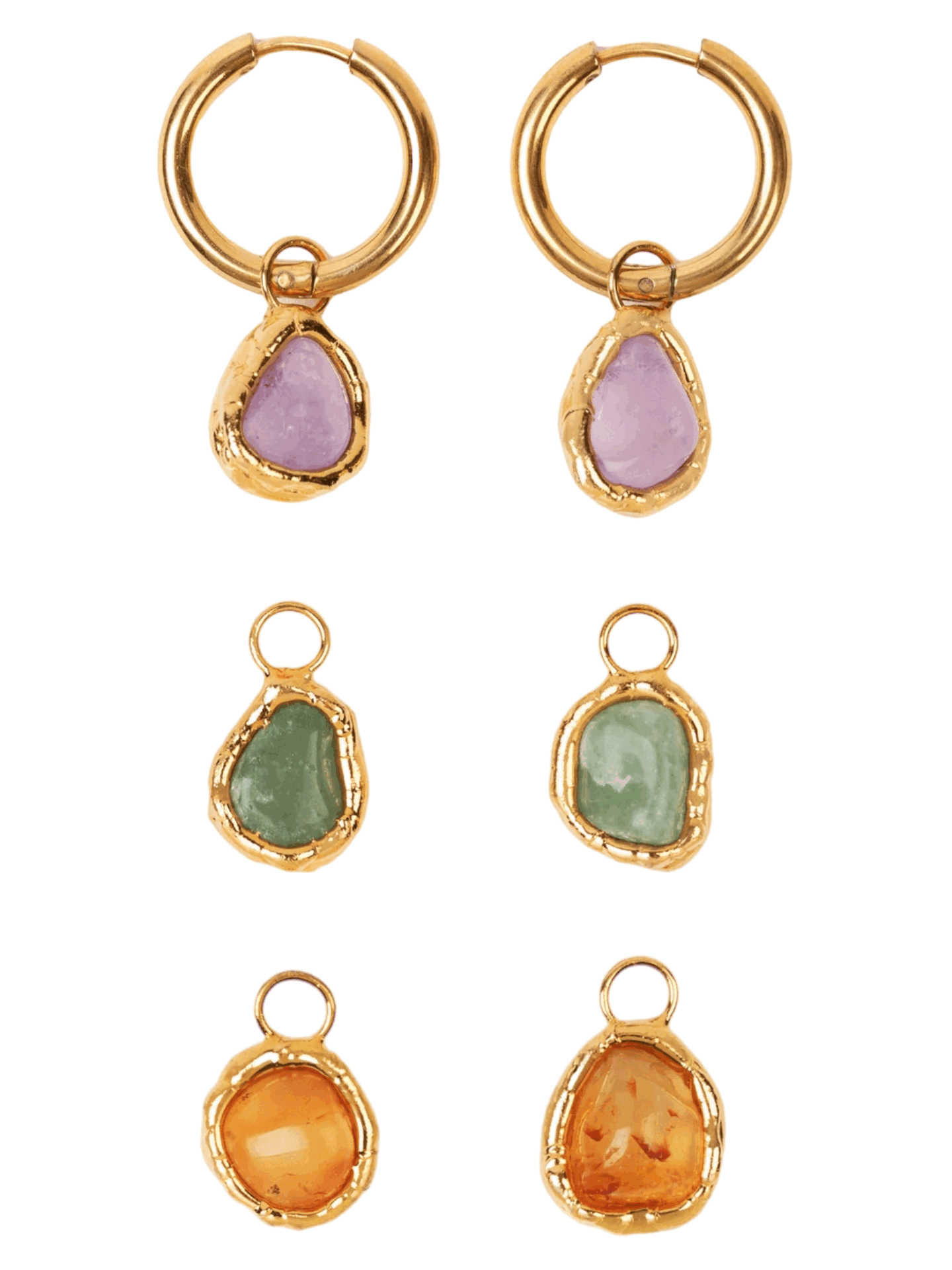 Exquisite Pitaya Fruit Charm Hoop Earrings - Stylish Dangle Earrings for Women - Perfect for Summer Outfits, Beach Vacations & Boho Fashion