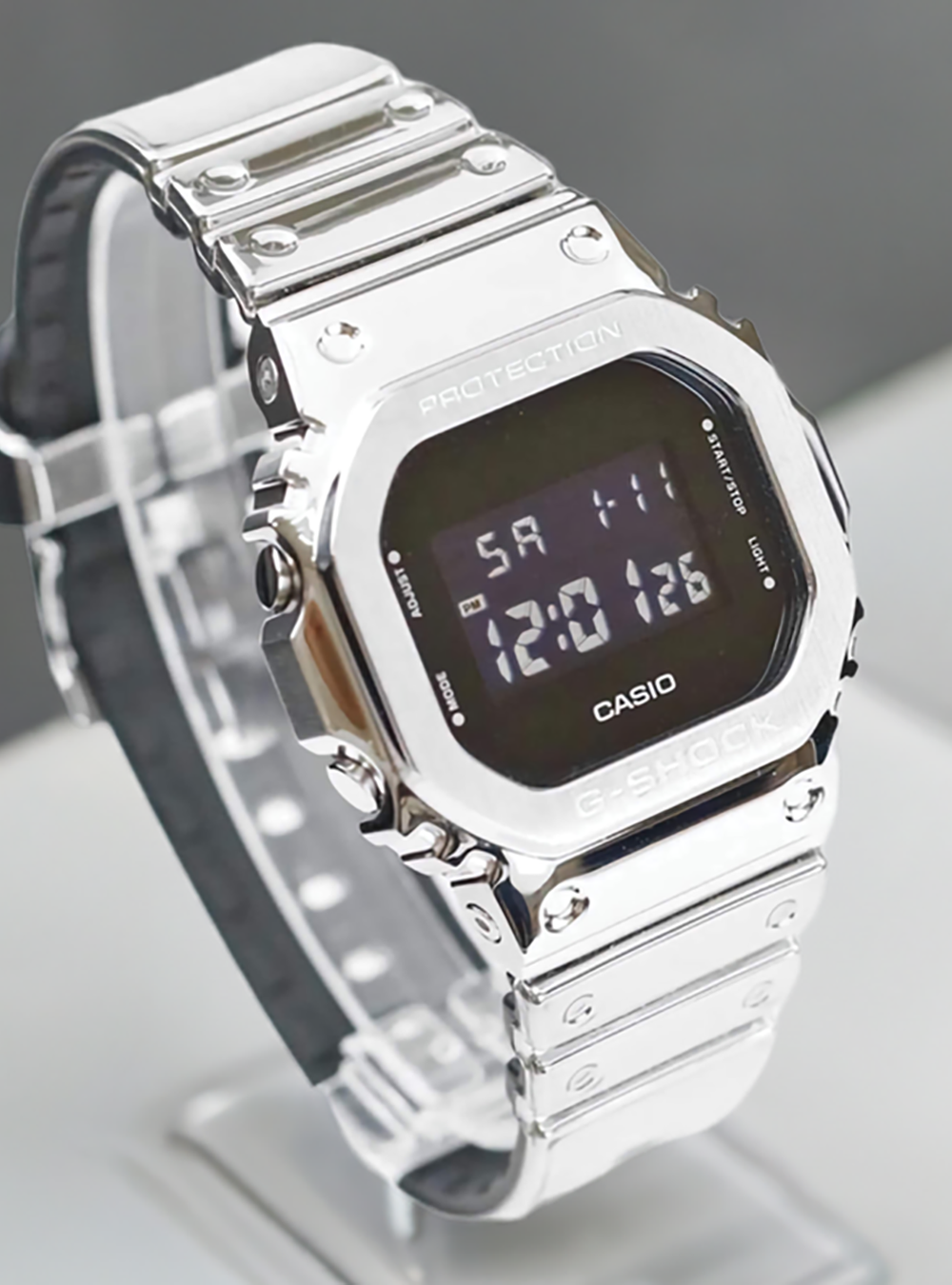 CASIO G-Shock GM-5600YM-8JF Fine Metallic Series G-Steel 5600 Watch - Japanese Domestic Model (JDM) - Durable, Shock-Resistant & Stylish for Outdoor Sports, Work & Everyday Wear