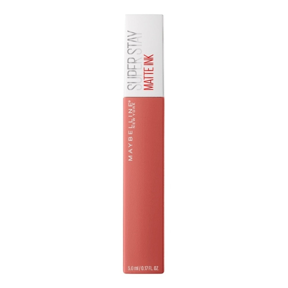 Maybelline Super Stay Matte Ink Liquid Lipstick - Long Lasting, Smudge Proof, 130 Self Starter (5 mL) - Perfect for All-Day Wear, Parties, and Special Occasions