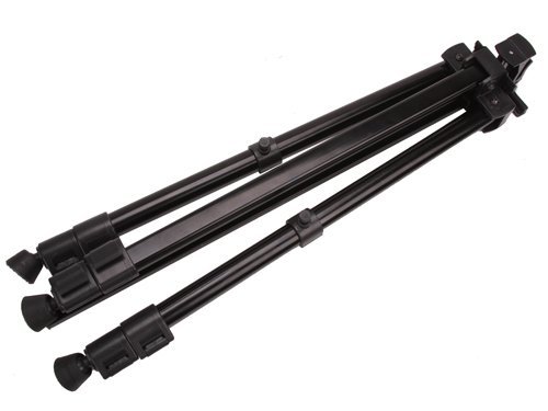 DSM Aluminum Easel - Lightweight Display Tripod Stand for Menus, Posters & Pictures - Black Folding Tabletop Easel with Free Carry Case - Perfect for Restaurants, Events, Art Displays & Home Decor