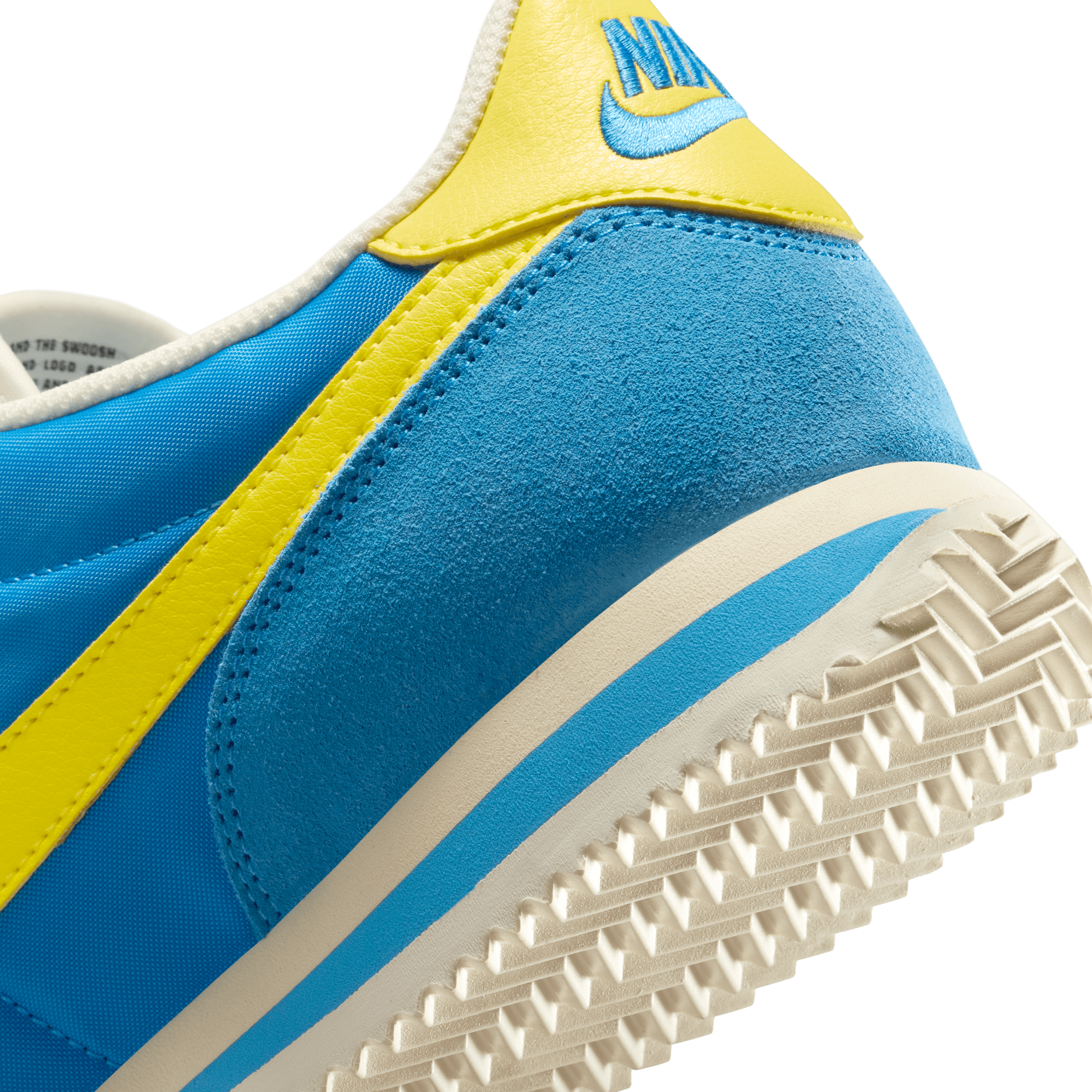 Nike Cortez TXT Sneakers in Light Photo Blue & Lightning - Classic Comfort for Running, Walking & Casual Wear