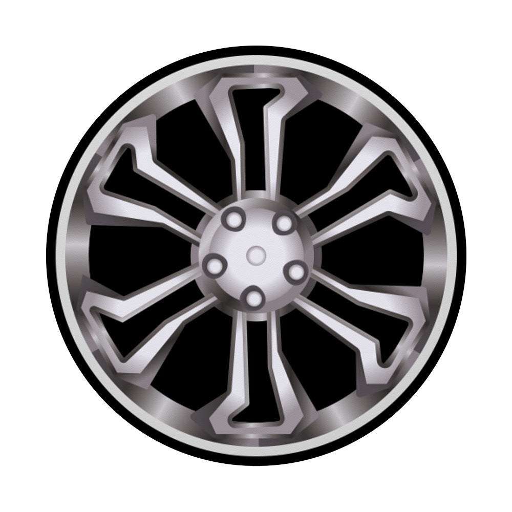 Stylish Car Wheel Rim Covers for Men & Boys - Durable Alloy Wheel Accessories for Car Enthusiasts - Perfect for Customizing Sedans, SUVs & Trucks