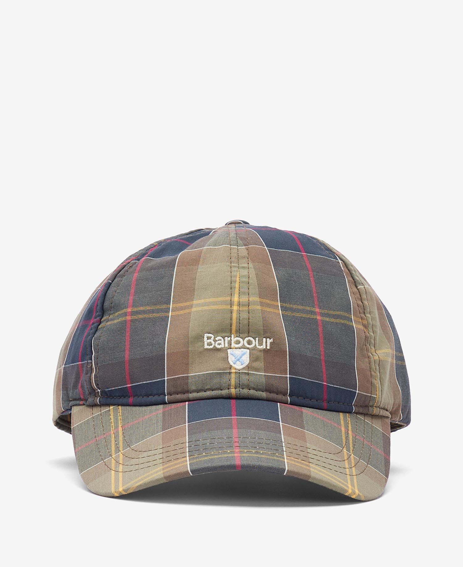 Barbour Tartan Sports Cap - Classic Plaid Wool Baseball Hat for Men & Women | Outdoor Hiking, Golf, Casual Wear