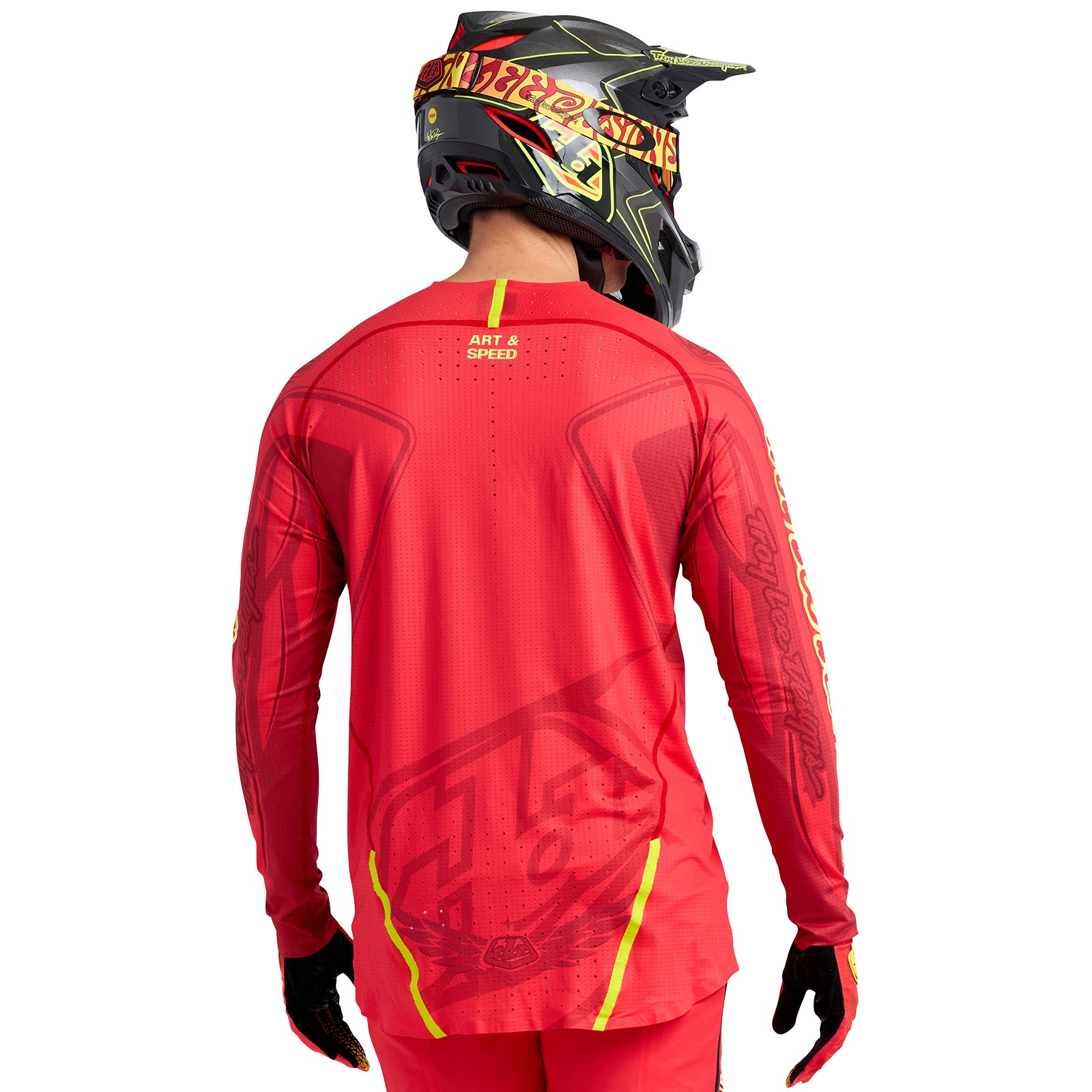 Sprint Ultra Jersey Ghostwing Infra Red - High Performance Cycling Jersey for Men & Women - Perfect for Road Biking, Mountain Biking & Outdoor Sports