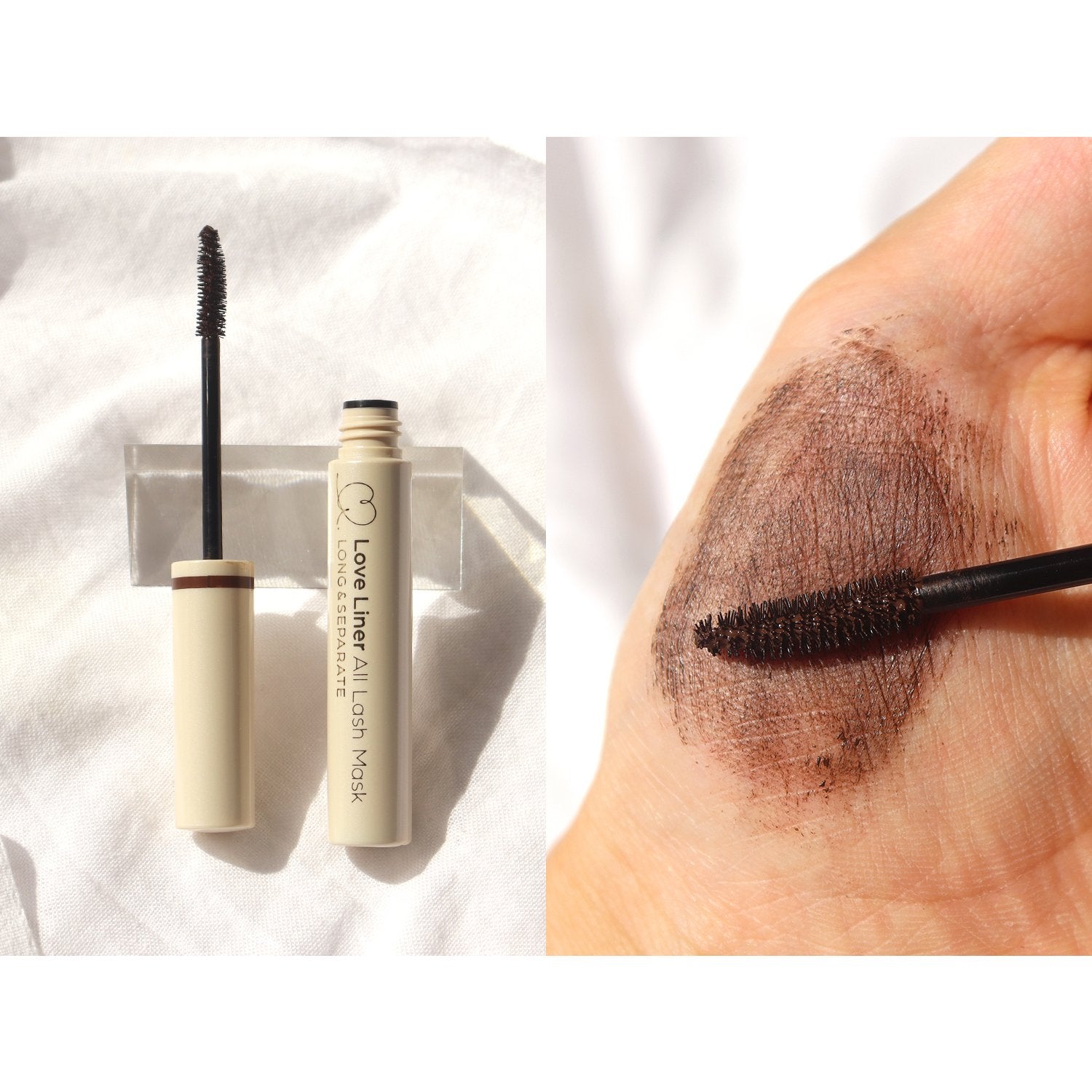 Love Liner All Lash Mask - Long & Separating Mascara in Brown Black | Waterproof Smudge-Proof for Daily Wear & Special Occasions