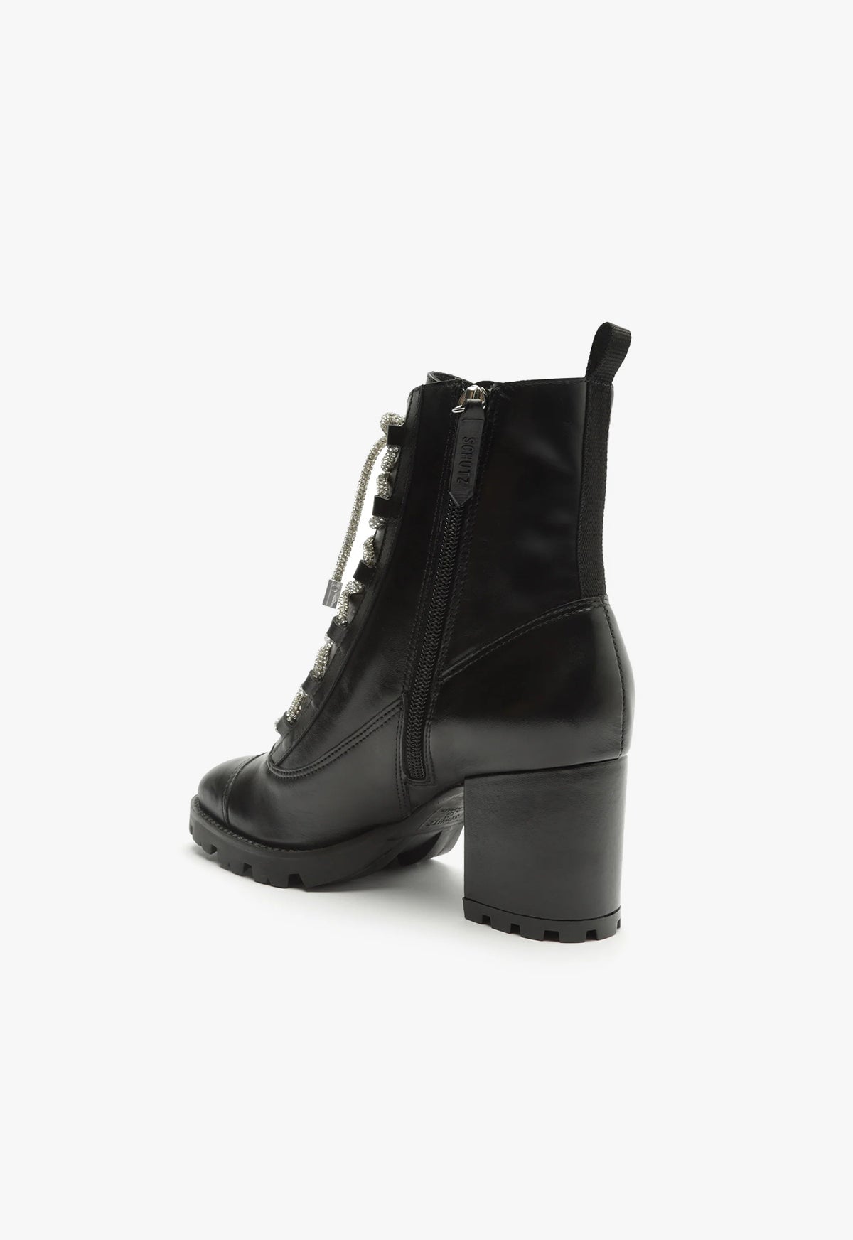 Kaile Women's Mid Glam Ankle Boots - Stylish Chunky Heel Booties for Fall & Winter, Perfect for Office, Date Night & Casual Outfits