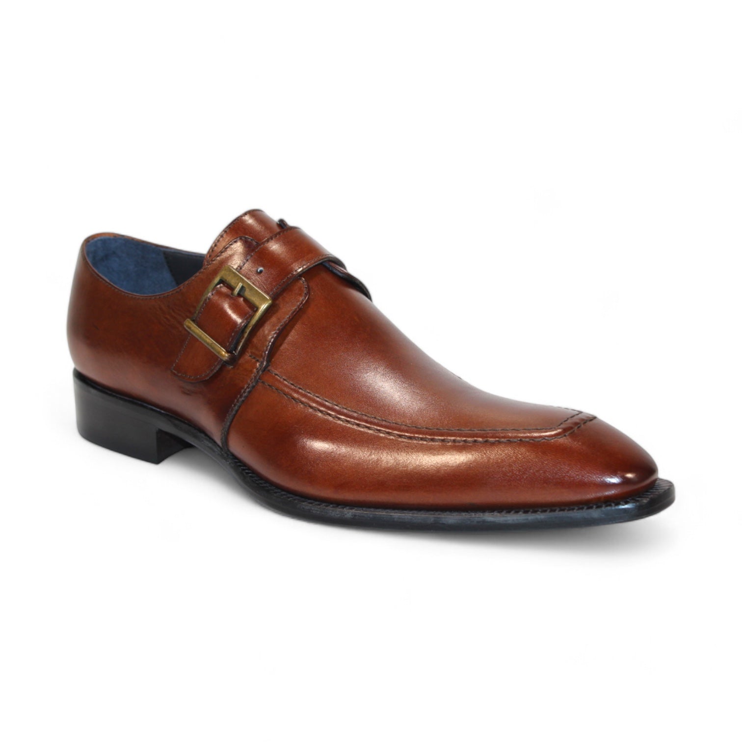 Duca Di Matiste Garda Brown Leather Shoes - Premium Italian Men's Dress Shoes for Business, Formal & Wedding Occasions