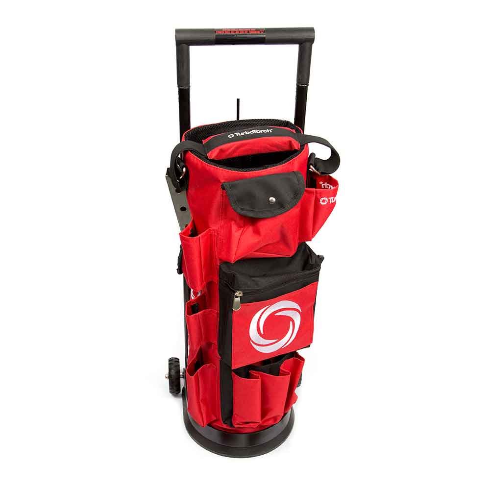 TurboTorch 0386-0579 Professional Rolling Tote Bag with Wheels - Heavy Duty Luggage for Travel, Business & Work - Perfect for Office, Gym & Airplane Carry On