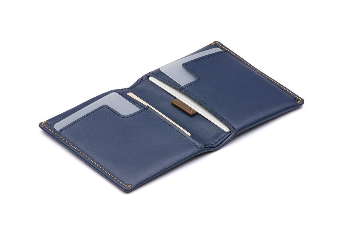 Bellroy Slim Sleeve Wallet - Ultra Thin Minimalist RFID Blocking Leather Wallet for Men - Perfect for Everyday Carry, Travel & Business Use