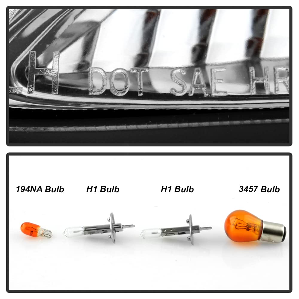 02-06 Toyota Camry LED Halo Headlights - Chrome/Clear Lens Replacement for Enhanced Night Visibility | Perfect for Off-Roading & Night Driving