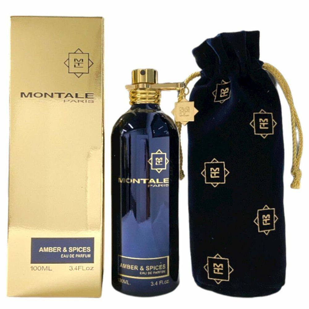 Amber & Spices Eau de Parfum 100ml - Long-Lasting Fragrance for Women & Men, Perfect for Date Night, Office & Special Occasions