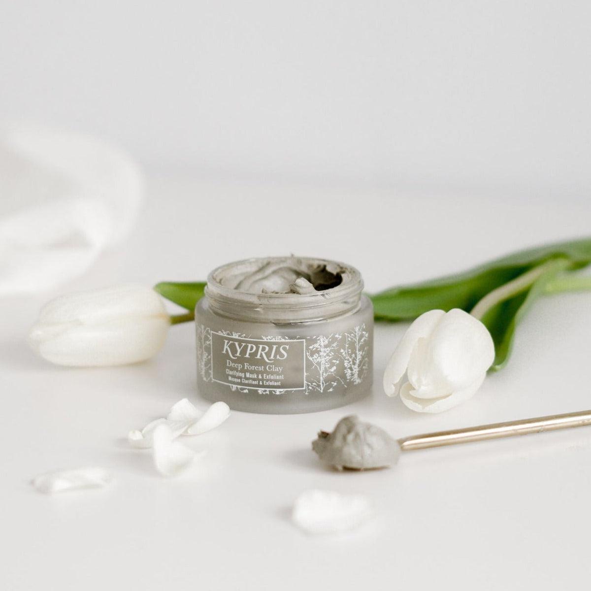 Deep Forest Clay Mask - Natural Detoxifying & Purifying Facial Clay for Acne, Blackheads & Oily Skin | Spa & At-Home Skincare Treatment