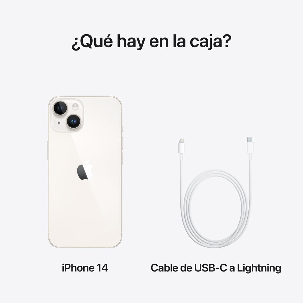 Apple iPhone 14 128GB Smartphone - Starlight White | 6.1