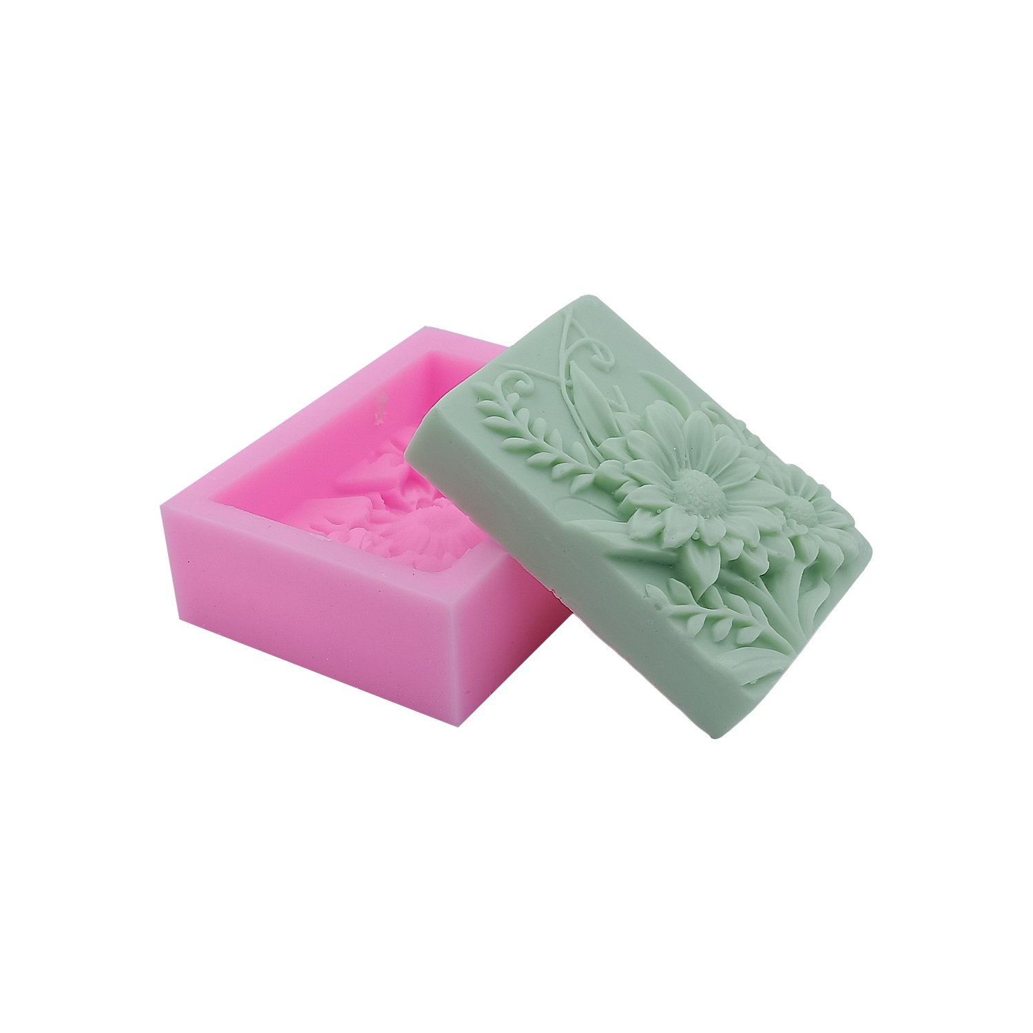 Morning Glory Flower Silicone Molds for Soap, Candles, Resin & DIY Crafts - Perfect for Home Decor, Wedding Favors, and Gift Making