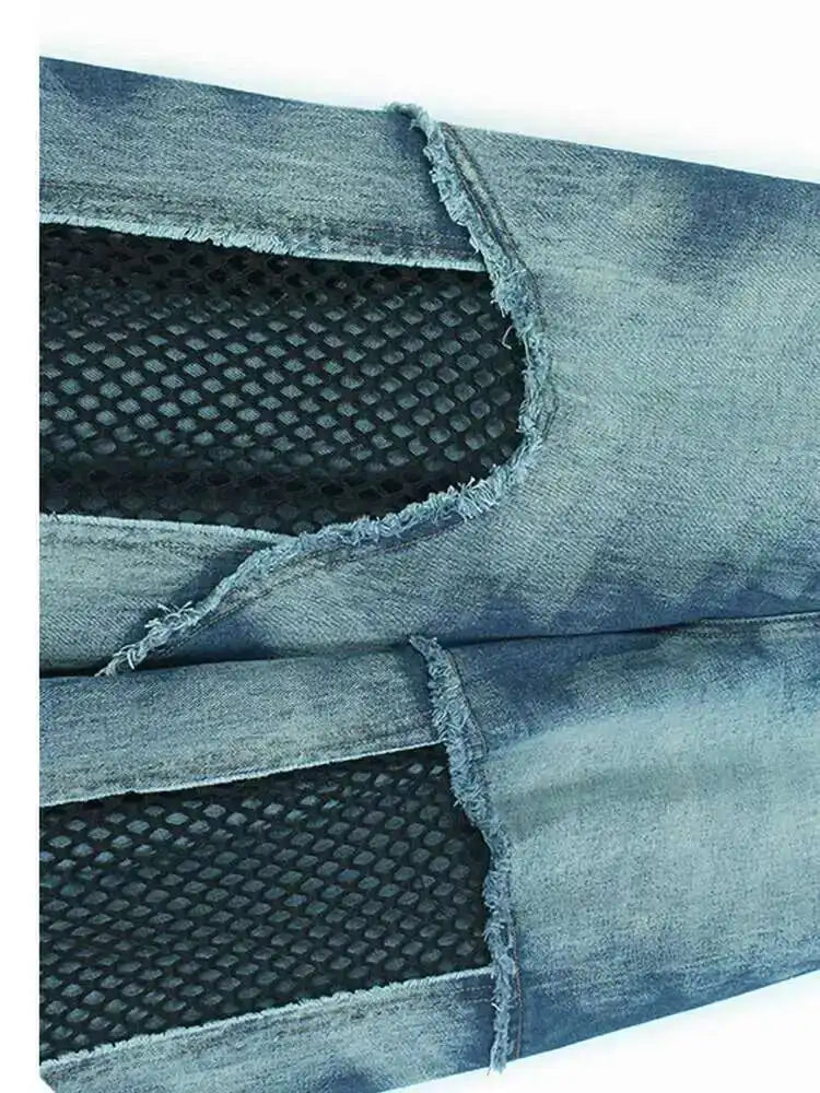 Women's Big Size Denim Vest & Wide Leg Pants Two-Piece Set - V-Neck Sleeveless Outfit for Spring/Fall 2025 | Casual Streetwear, Plus Size Fashion Trend | Perfect for Daily Wear, Office Outfits & Weekend Looks