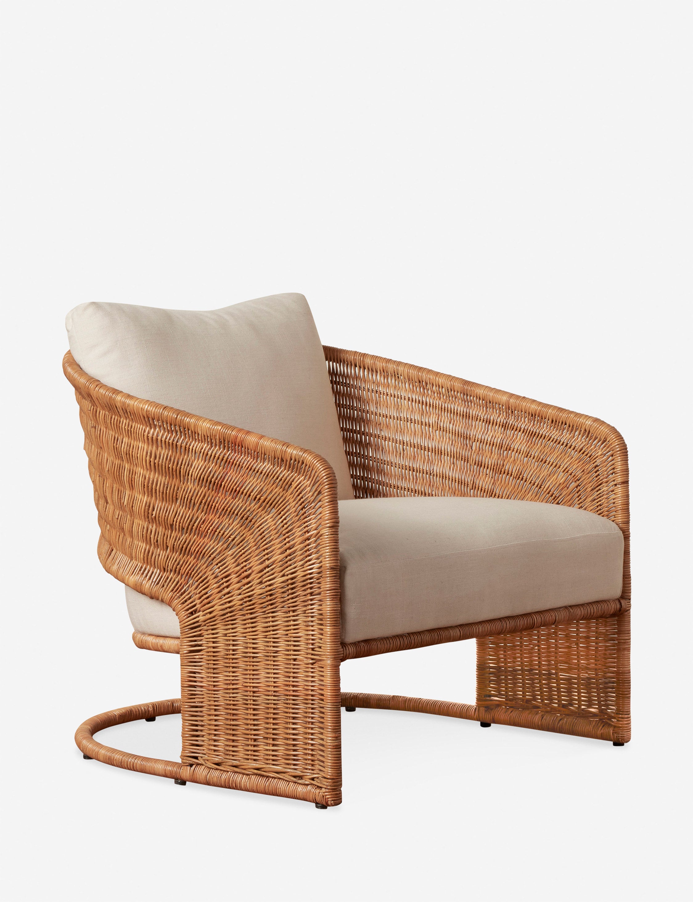Amado Accent Chair - Modern Upholstered Lounge Chair with Wooden Legs for Living Room, Bedroom & Office - Perfect for Reading, Relaxing & Home Decor