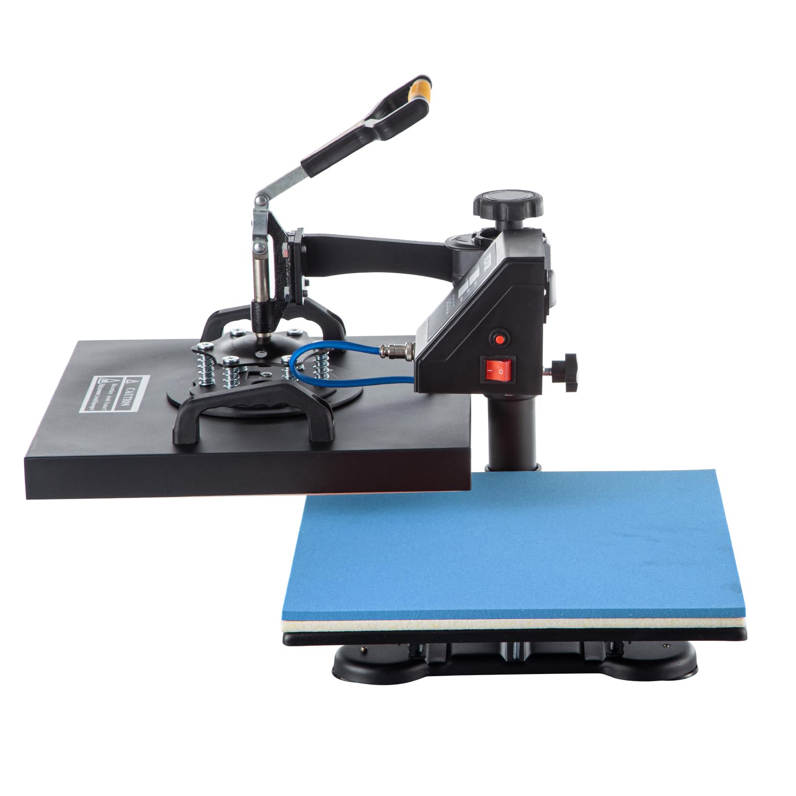 VEVOR 15x15 Inch 6-in-1 Heat Press Machine with Digital Display & 360° Swing Away - Professional T-Shirt Printing, Sublimation for Hats, Mugs, Plates & Caps - Perfect for DIY Crafts, Small Business & Custom Apparel Projects