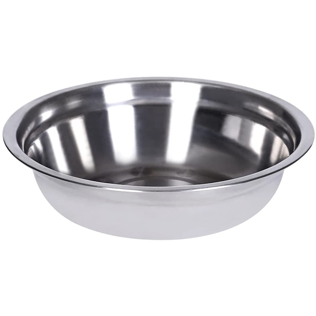Stainless Steel Kitchen Sink Bowl - 13cm Deepened Thickened Circular Dish for Eggs, Soup & Food Prep - Durable Multipurpose Bowl for Cooking, Serving & Mixing
