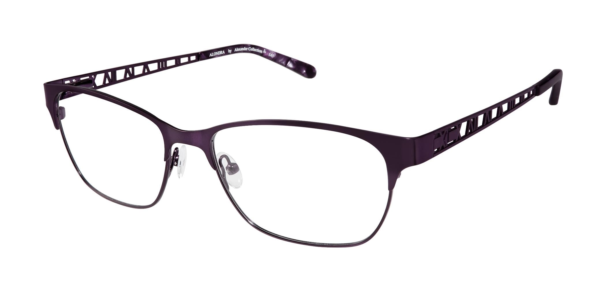 Alexander Alondra Eyeglasses - Stylish & Lightweight Glasses for Men & Women - Perfect for Reading, Working & Fashion Accessories