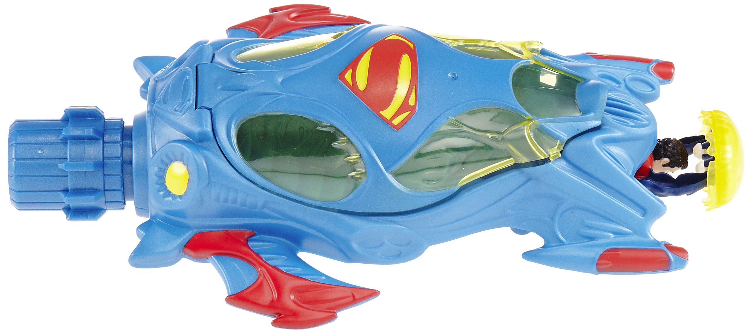 Superman Man of Steel Flight Speeders Solar Force Launcher - DC Comics Action Figure Toy for Kids & Collectors - Perfect for Playtime, Display & Superhero Battles