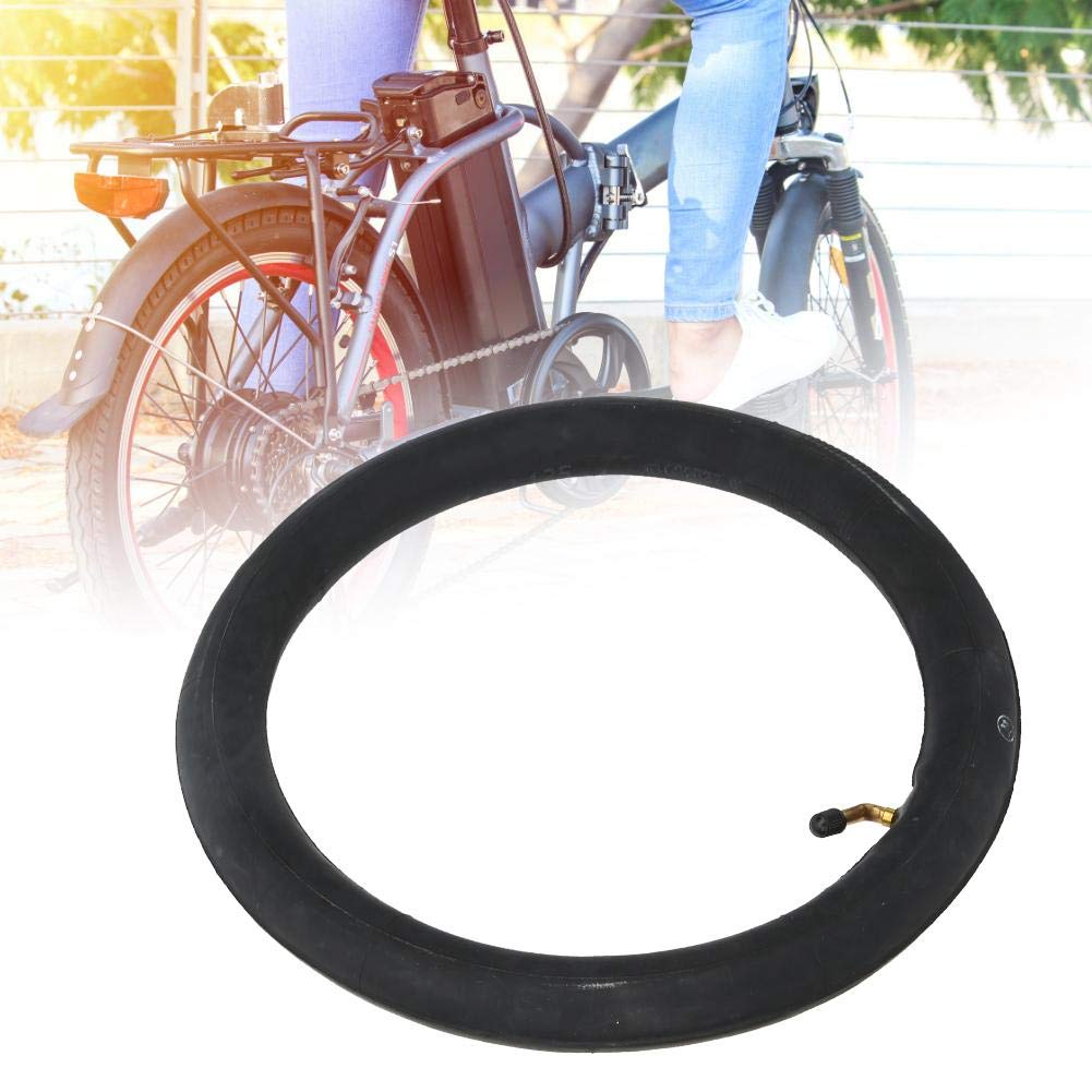 **16x3.0 Electric Bike Inner Tube with Metal Bent Valve - Durable Rubber Replacement for E-Bikes, Scooters & Fat Tire Bikes - Perfect for Commuting, Off-Road & Urban Riding**