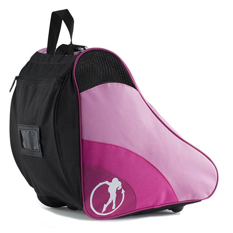 SFR Skate Bag II Pink - Durable Roller Skating Backpack for Women & Girls - Perfect for Skate Park, Rink, and Travel Accessories