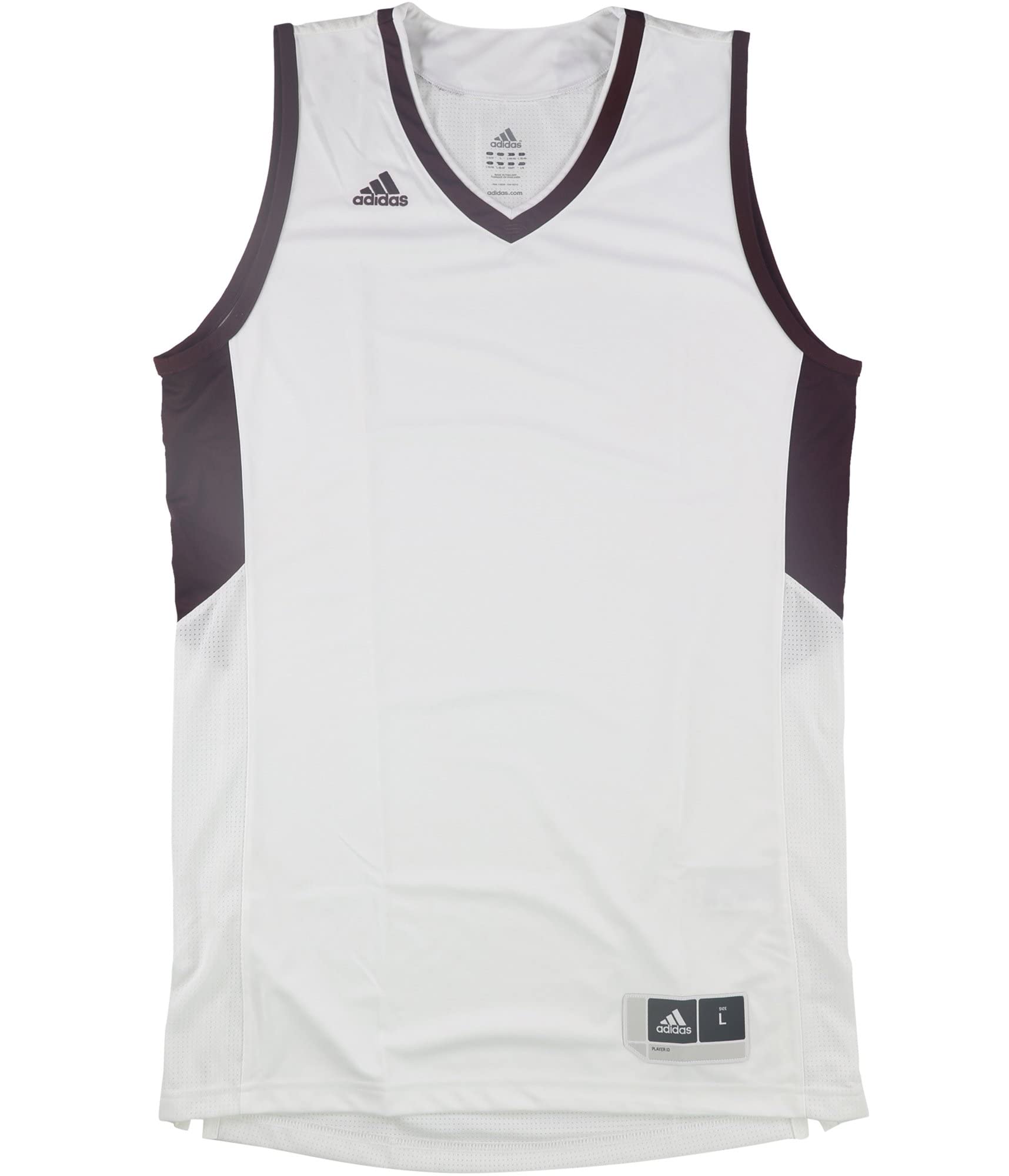 Adidas Men's Team Jersey Tank Top - Breathable & Lightweight Athletic Shirt for Basketball, Running & Gym Workouts