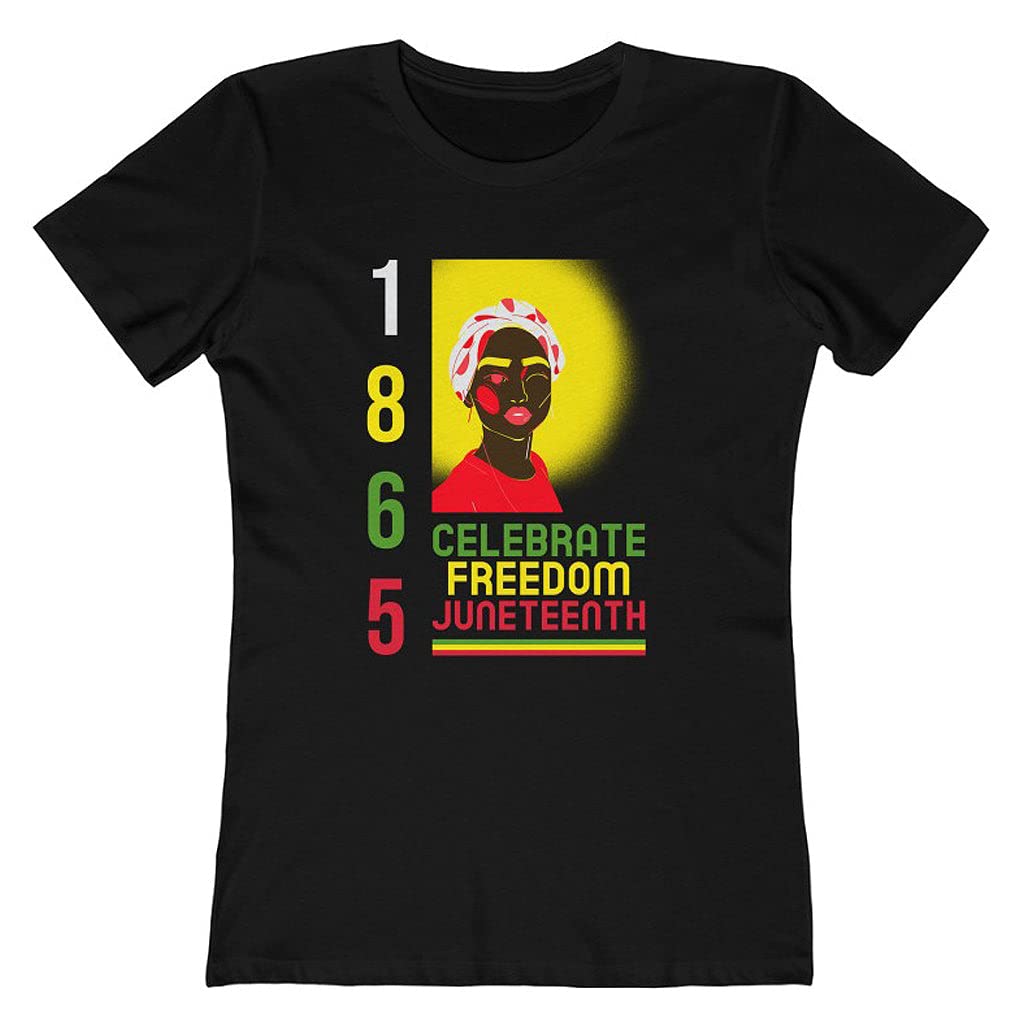 Juneteenth T-Shirt for Women - Celebrate Freedom African American Pride Tee - Perfect for Juneteenth Celebrations, Black History Month & Cultural Events